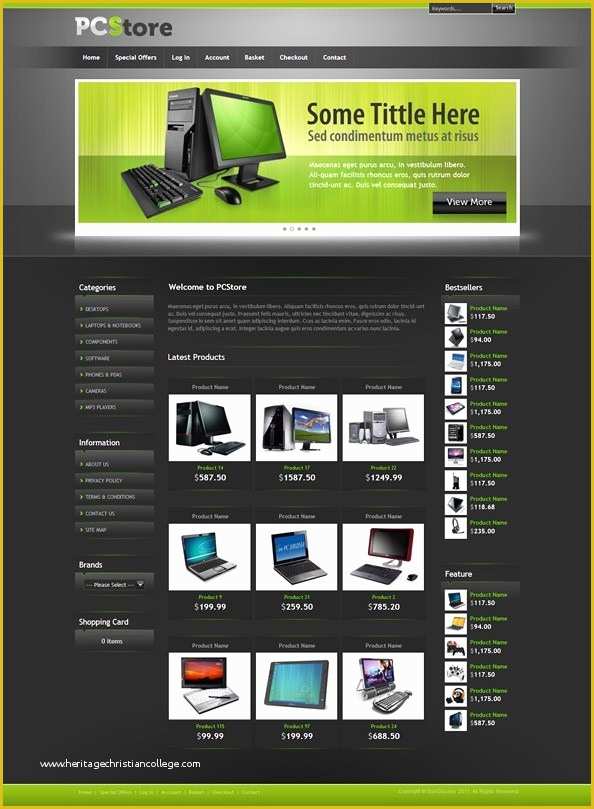 Top Free Jquery Templates for Websites Of Dark Free Css E Merce Template for Pc Store Free Css