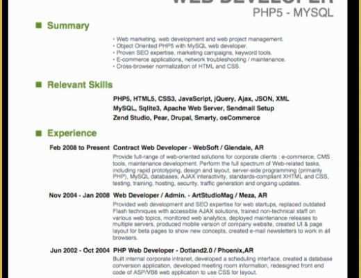 Top Free Resume Templates Of top 10 Resume Templates