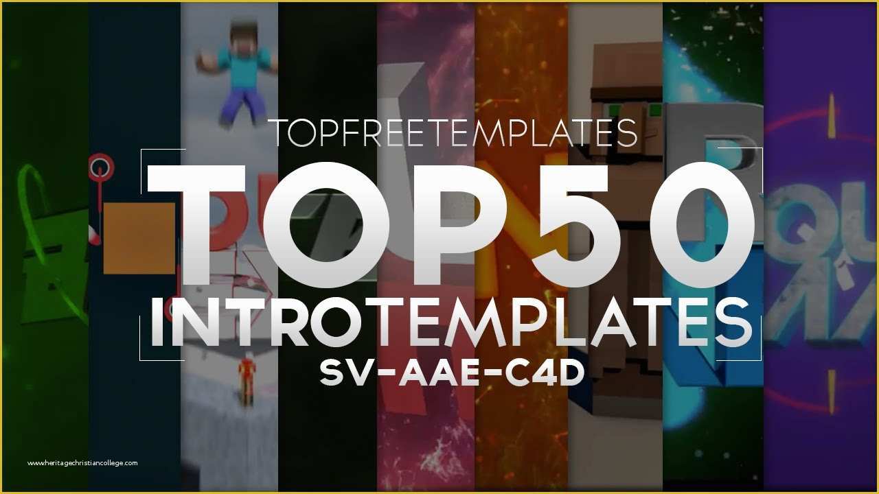 Top Free Templates Of Best top 50 Free Intro Templates 2015 Sv Aae C4d