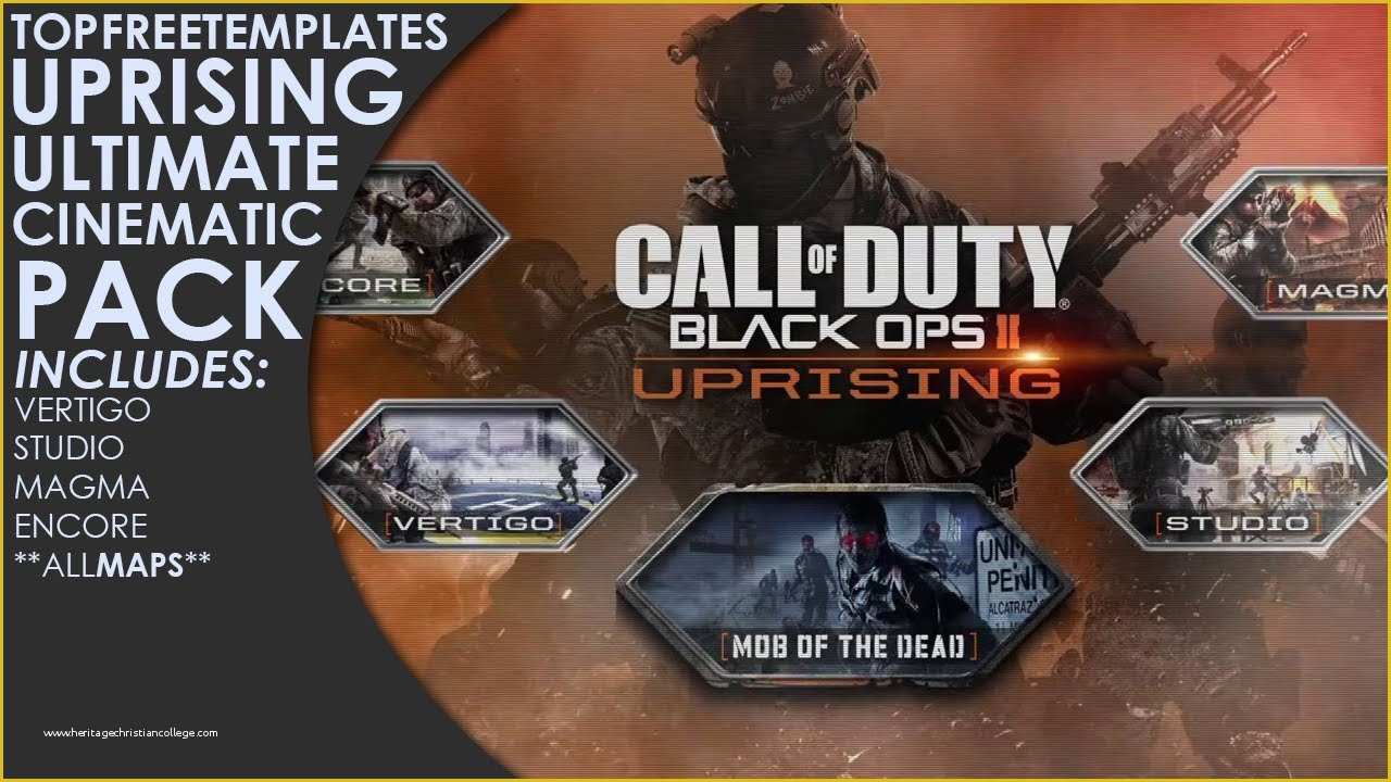 Top Free Templates Of Free Black Ops 2 Cinematic Ultimate Uprising Pack