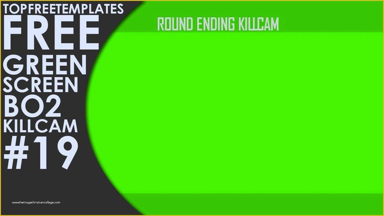 Top Free Templates Of Free Green Screen Overlay 19 Black Ops 2 Killcam