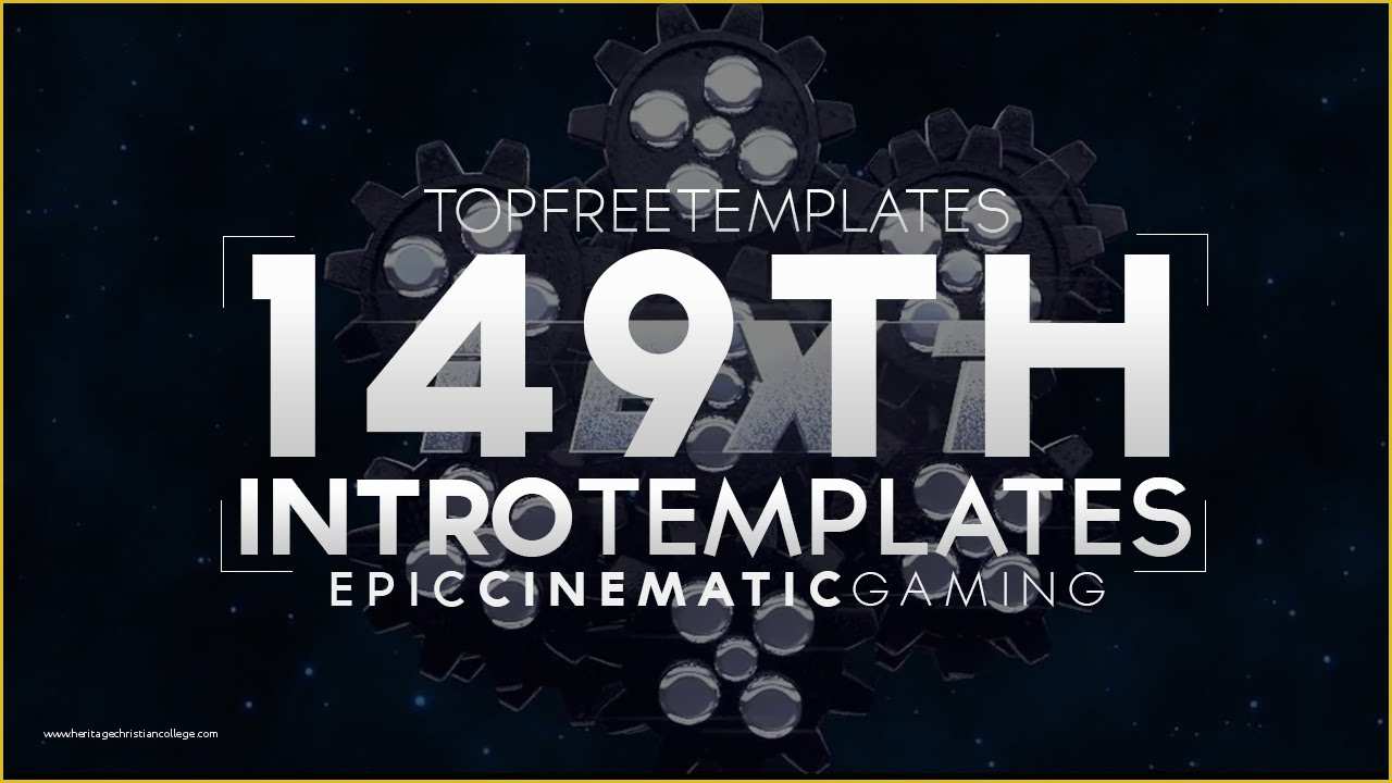 Top Free Templates Of Free Intro Template Epic Cinematic Gaming 149 W Tutorial