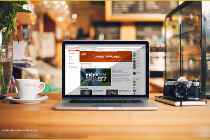 Top Free Templates Of Macbook Coffee Shop Tft by topfreetemplates On Deviantart