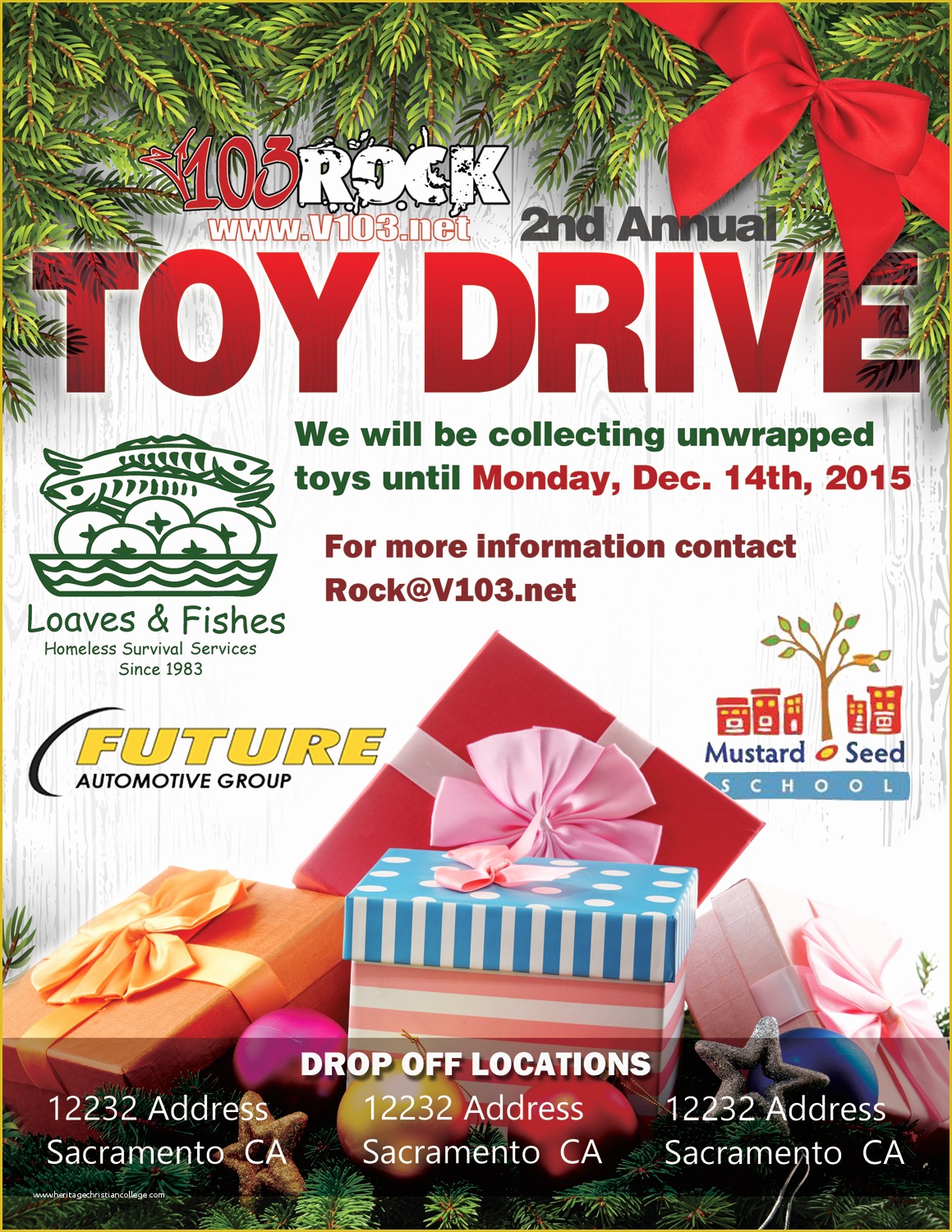 36 toy Drive Flyer Template Free