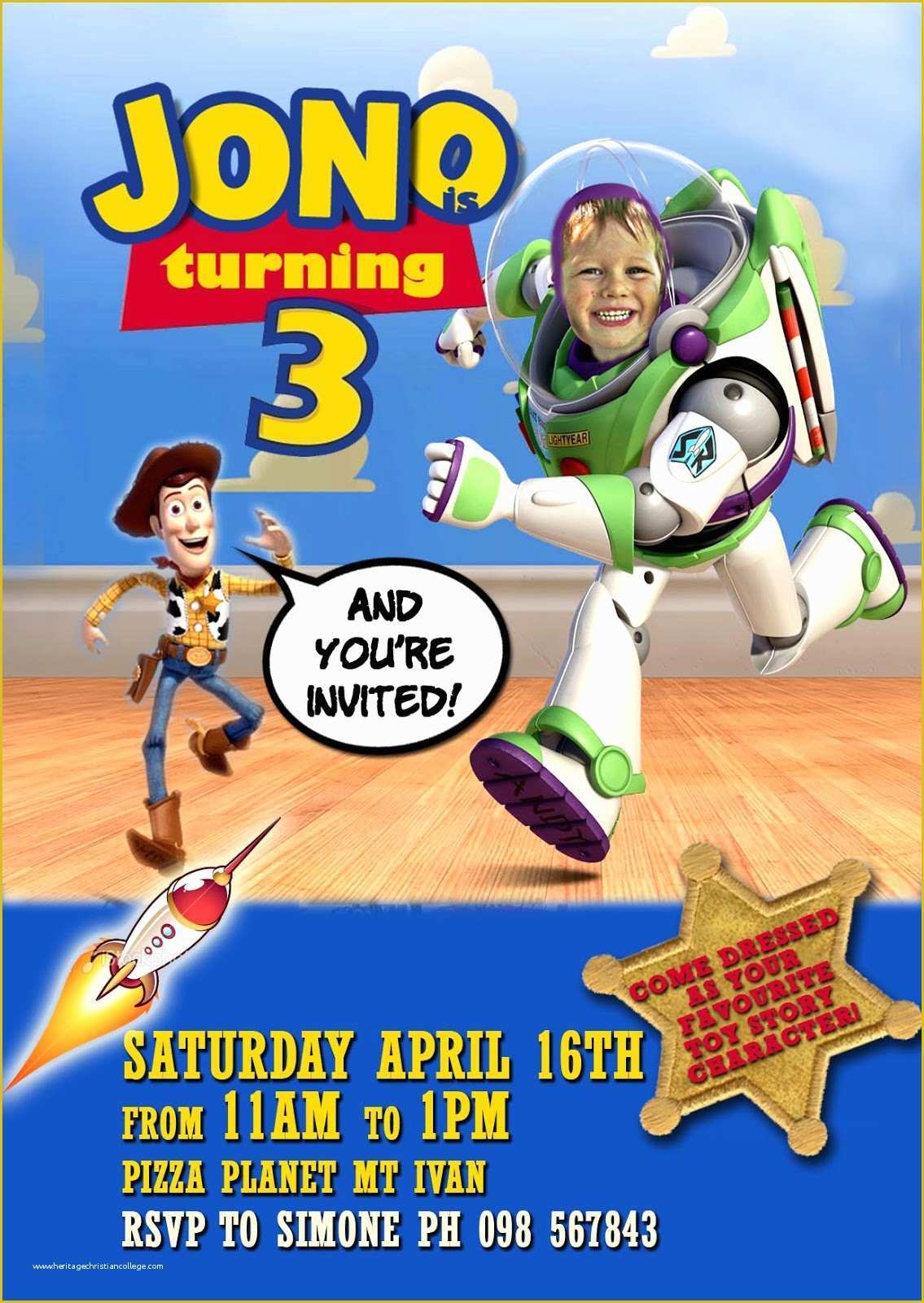 Toy Story Invitation Template Free Download Of Free Kids Party Invitations toy Story Party Invitation