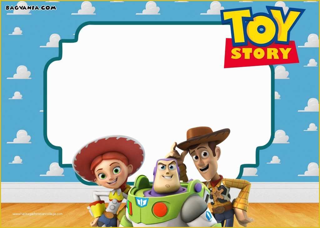Toy Story Invitation Template Free Download Of Free Printable toy Story Birthday Invitations – Bagvania