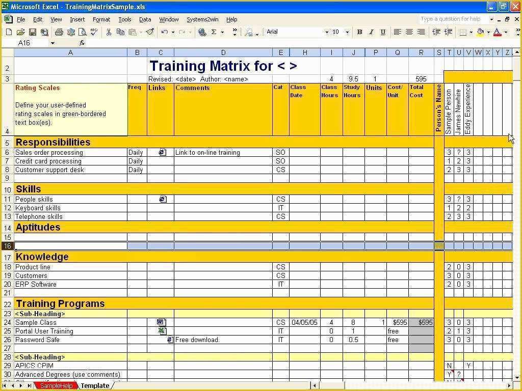 Training Plan Template Excel Free Of Employee Training Schedule Template Excel