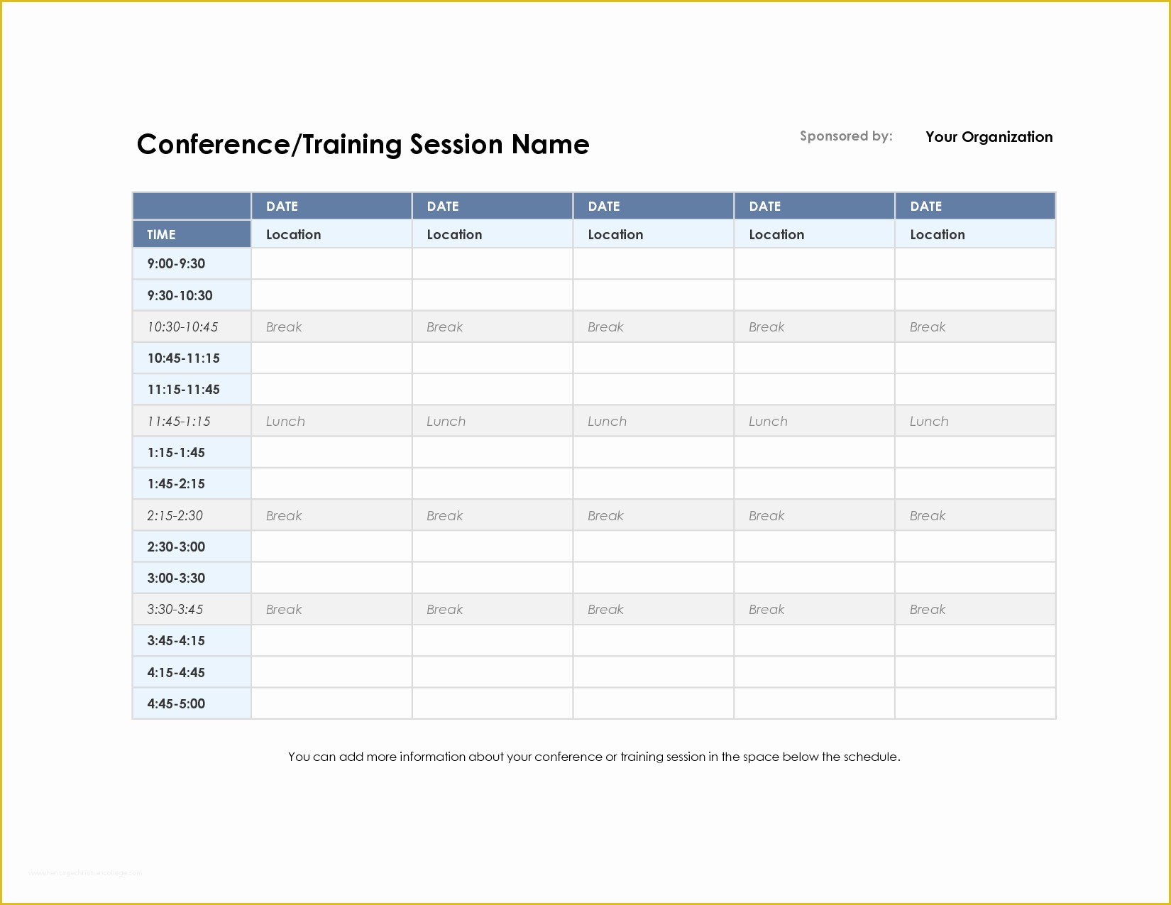 Training Plan Template Excel Free Of Training Schedule Template Excel