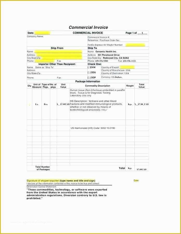 Transportation Invoice Template Free Of Freight Invoice Sample – thedailyrover