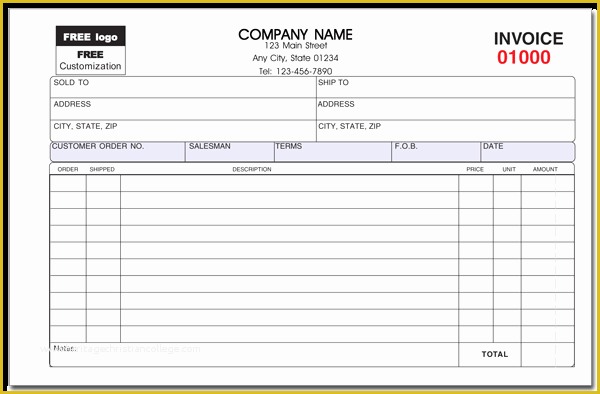 Transportation Invoice Template Free Of Invoice Template for Trucking Pany