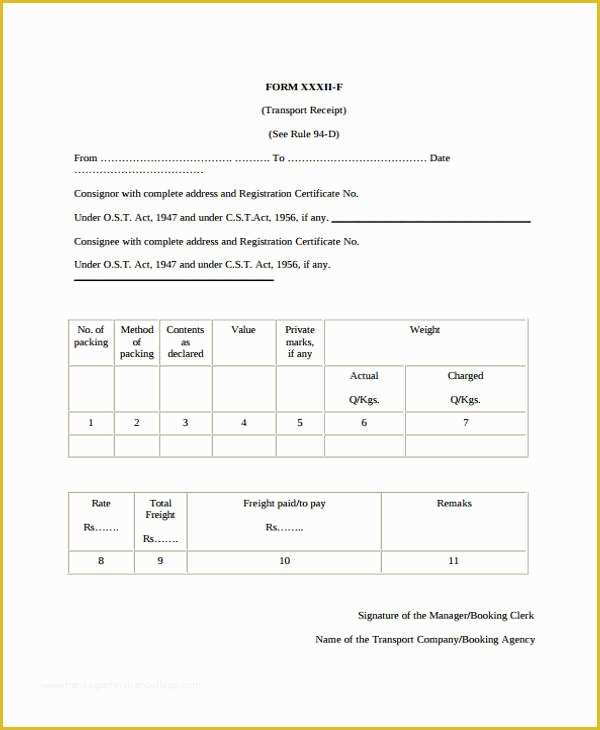 Transportation Invoice Template Free Of Transportation Invoice Template Ten Awesome Things You Can