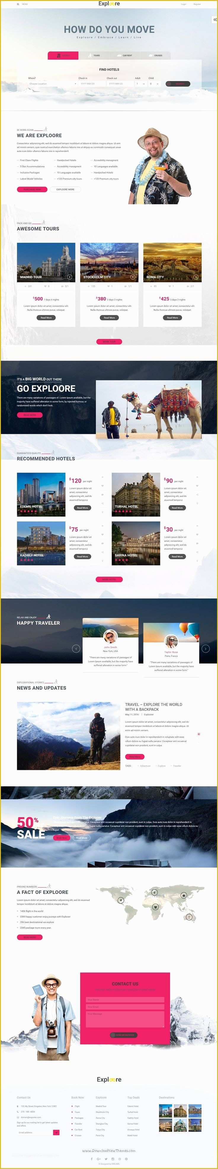 Travel Booking Website Templates Free Download Of 25 Beautiful Travel Website Design Ideas On Pinterest