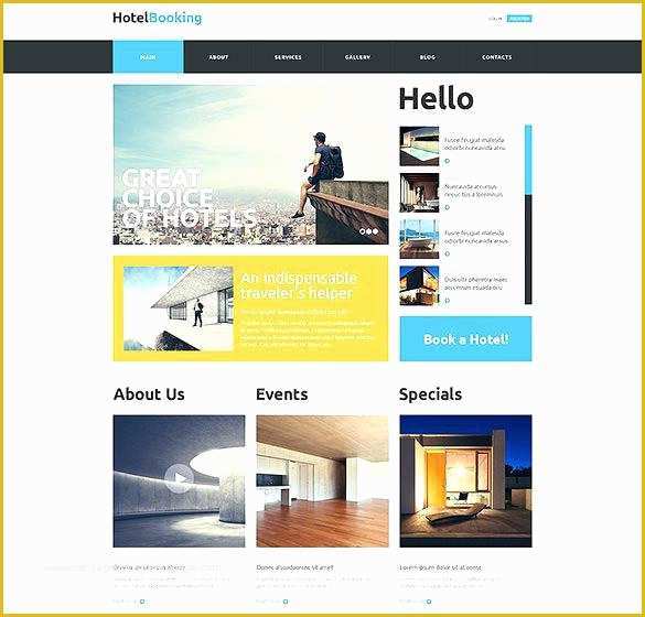 Travel Booking Website Templates Free Download Of Booking Website Template Free Cinema themes Templates