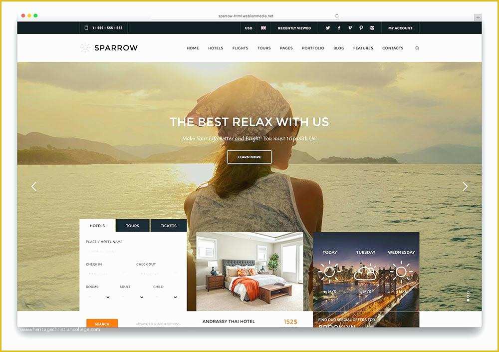 Travel Booking Website Templates Free Download Of White Flat Simple Template Free Download Files Templates