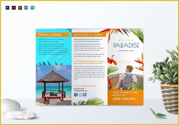 Travel Brochure Template Free Of 12 Free Download Travel Brochure Templates In Microsoft