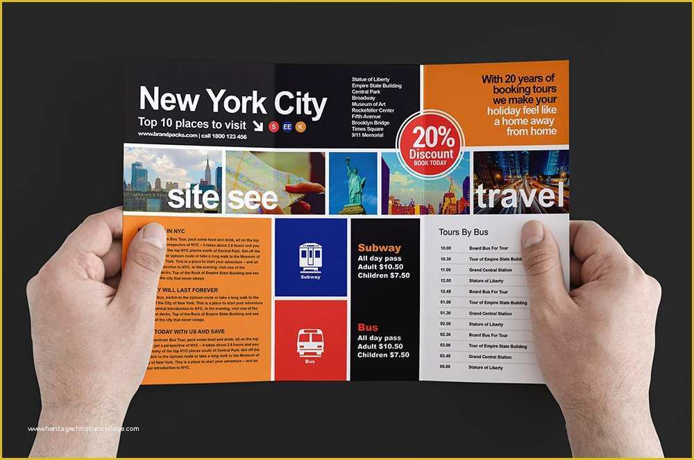Travel Brochure Template Free Of 12 Free Tri Fold Brochure Templates for Shop