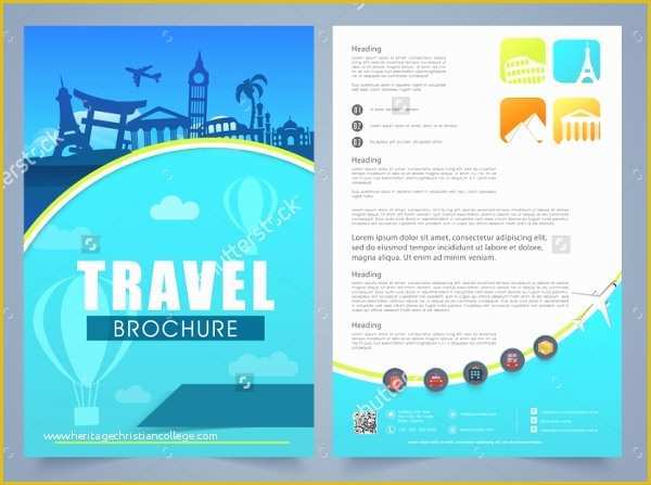 Travel Brochure Template Free Of 19 Travel Brochure Free Psd Ai Vector Eps format