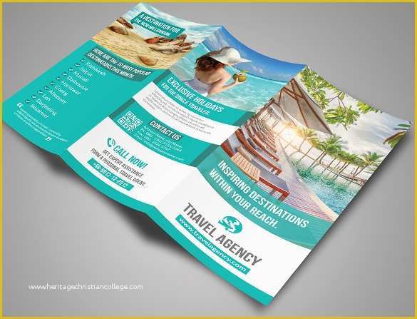 Travel Brochure Template Free Of 50 Travel Brochure Templates Psd Ai Google Pages