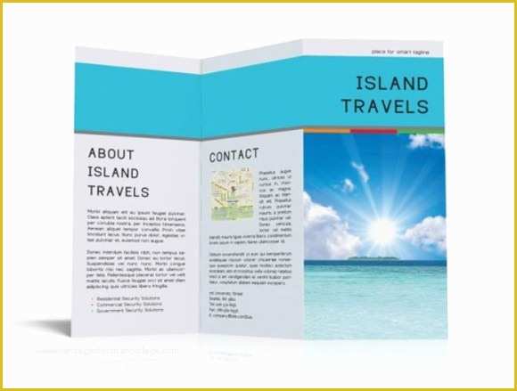 Travel Brochure Template Free Of 65 Print Ready Brochure Templates Free Psd Indesign & Ai