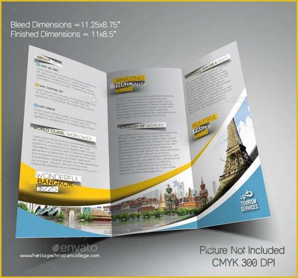 Travel Brochure Template Free Of Travel Brochure Template Free Download