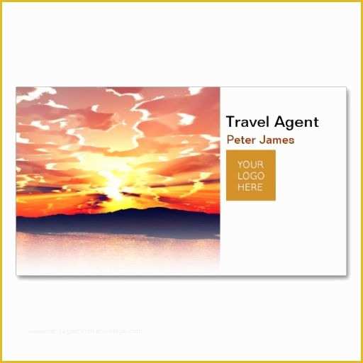 Travel Business Cards Templates Free Of Travel Agent Business Card Templates