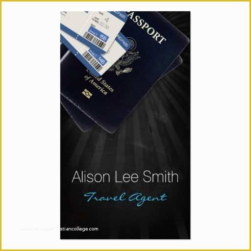 Travel Business Cards Templates Free Of Travel Agent Double Sided Standard Business Cards Pack