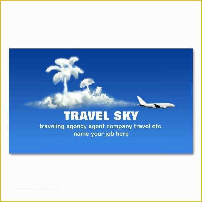 Travel Business Cards Templates Free Of Travel Business Card