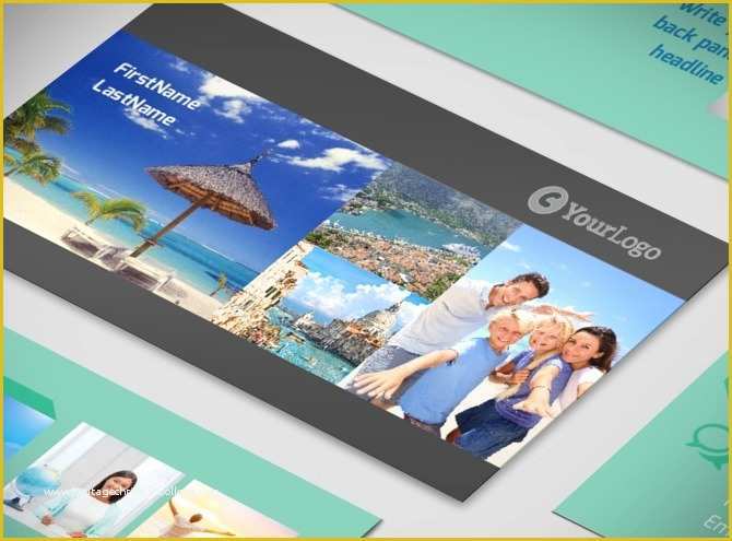Travel Business Cards Templates Free Of World Travel Agent Business Card Template