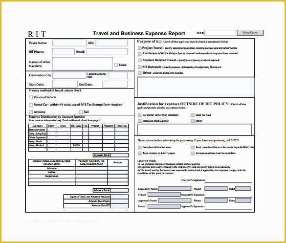 Travel Expense Sheet Template Free Of 11 Expense Sheet Templates – Free Sample Example format