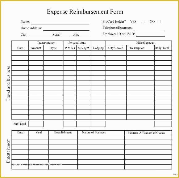 Travel Expenses Template Free Download Of Excel Travel Expense Report Template Elegant Mileage
