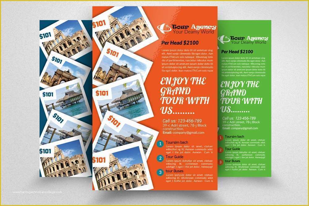 Travel Flyer Template Free Of tour Travel Agency Flyer Template