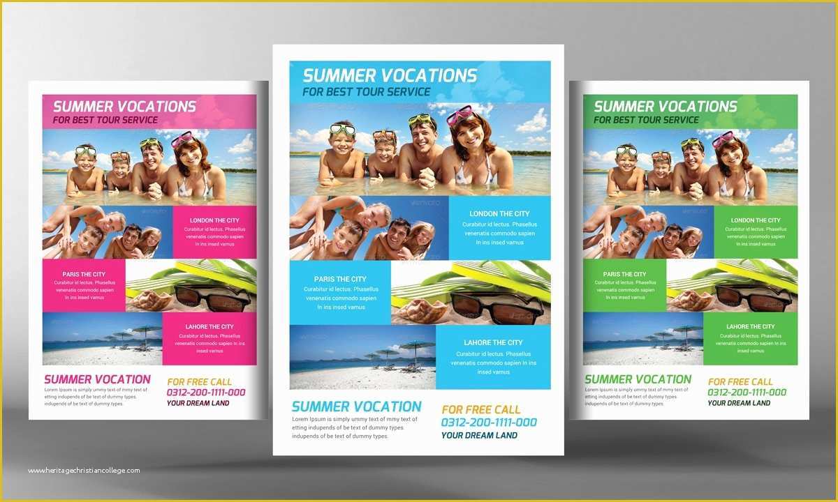 Travel Flyer Template Free Of tour Travel Flyer Template Flyer Templates Creative Market