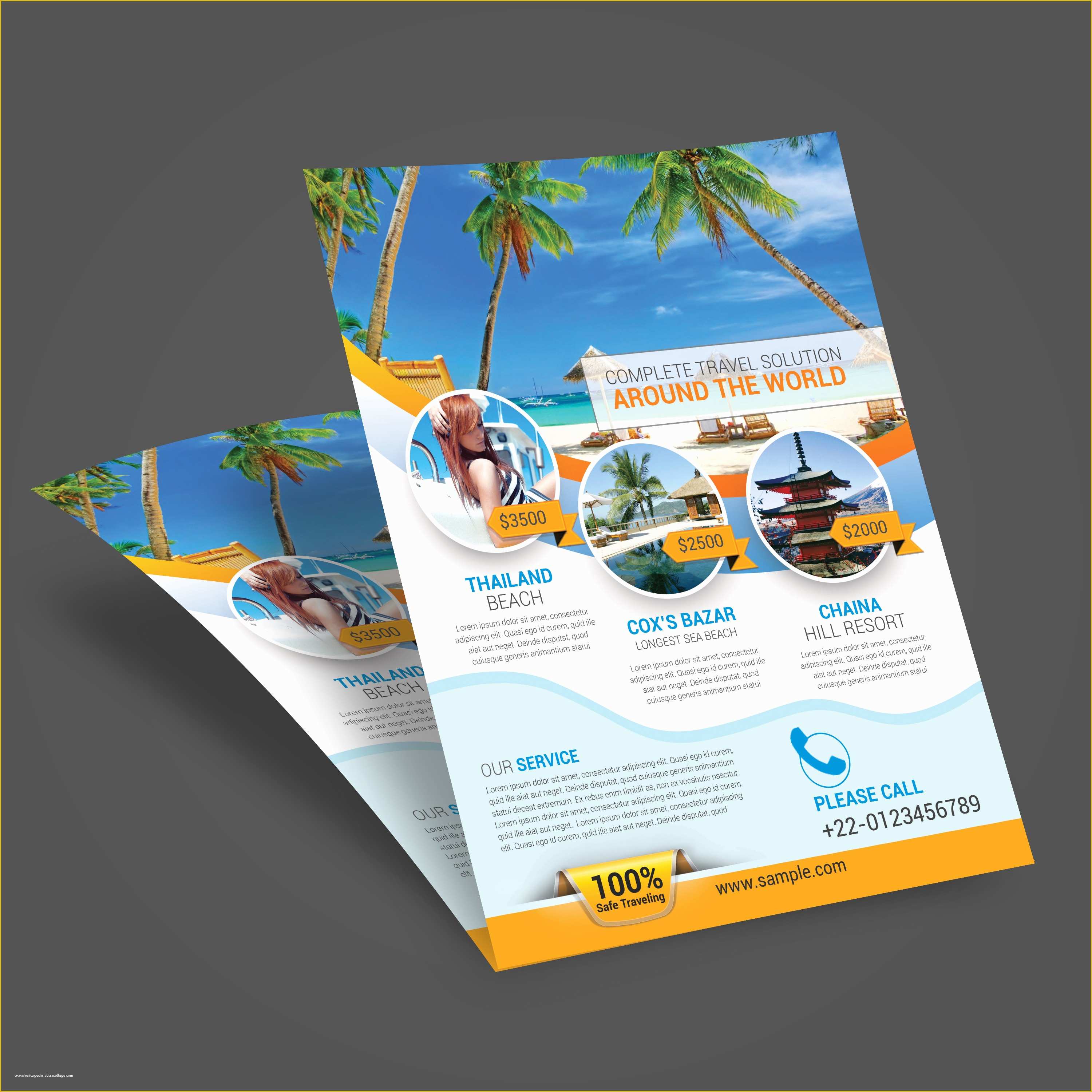 Travel Flyer Template Free Of Travel Flyer – Posan Lab