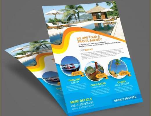 Travel Flyer Template Free Of Travel tour Flyer Template