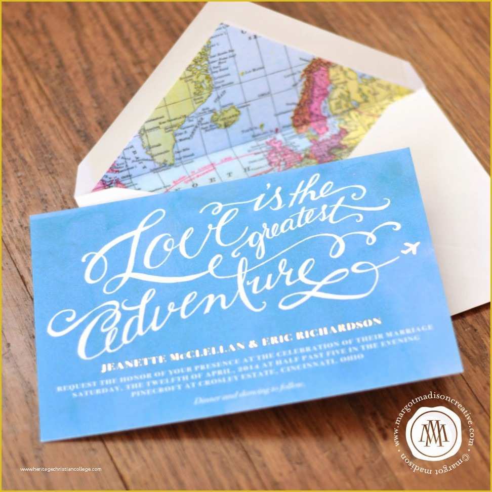 Travel themed Invitation Template Free Of Wedding Invitation Templates Travel themed Wedding