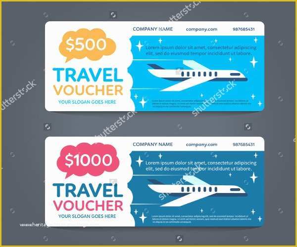 Travel Voucher Template Free Of 48 Sample Gift Cards