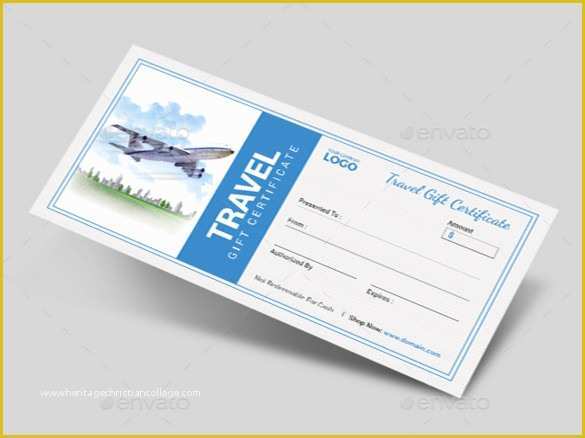 Travel Voucher Template Free Of 9 Travel Gift Certificate Templates Doc Pdf Psd