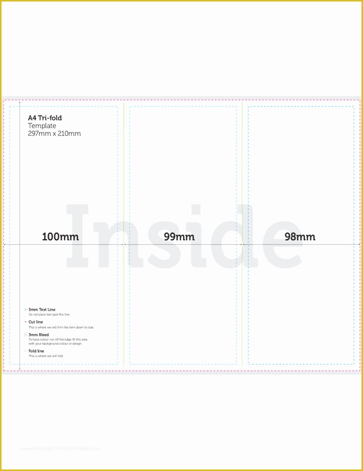 Tri Fold Brochure Template Free Download Of A4 Tri Fold Brochure Template Csoforumfo