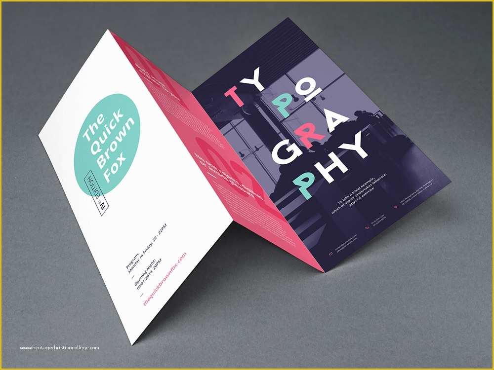 Tri Fold Brochure Template Free Of 15 Free Brochure Templates for Designers to Have