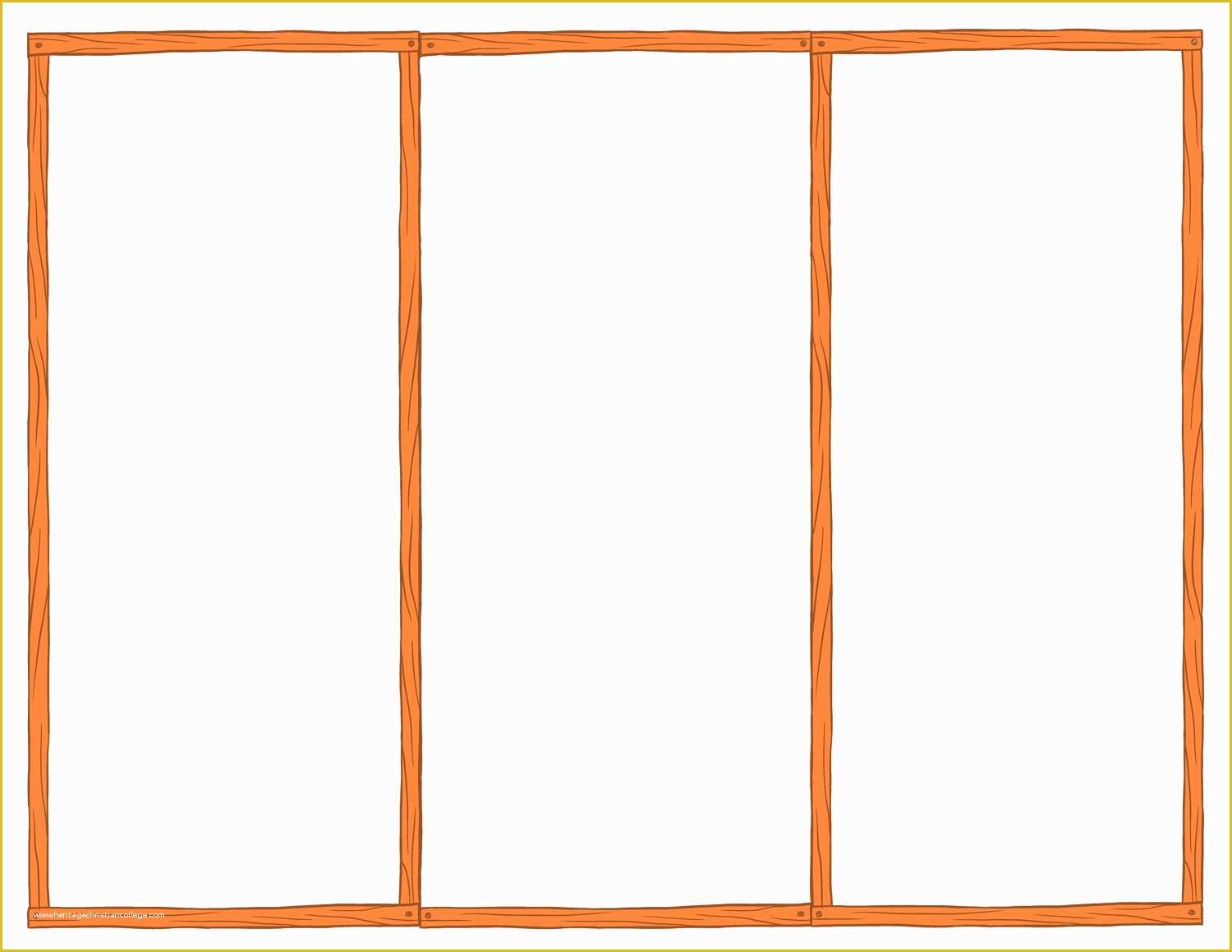 Tri Fold Brochure Template Free Of Blank Brochure Mughals