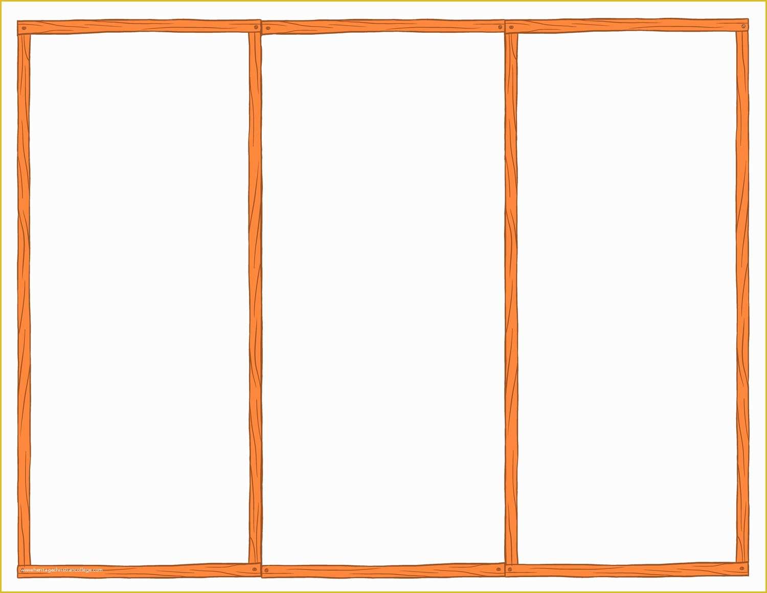 Tri Fold Brochure Template Free Of Blank Brochure Mughals