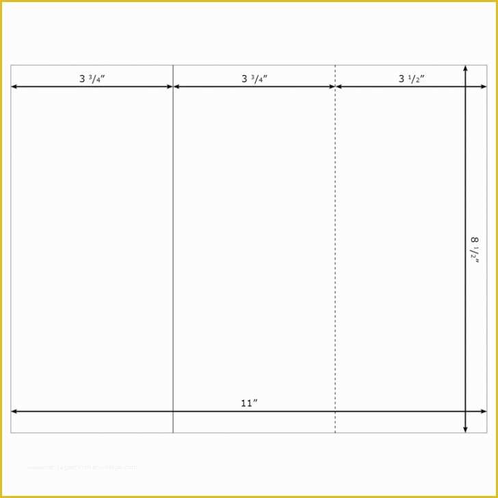 Tri Fold Brochure Template Free Of Free Blank Tri Fold Brochure Templates Csoforumfo