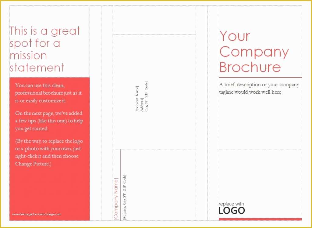 Tri Fold Brochure Template Free Of Patible with Avery Tri Fold Brochure Template
