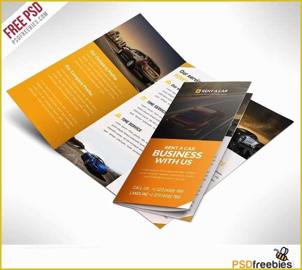 Tri Fold Brochure Template Psd Free Download Of 17 Automotive Brochure Templates Free Psd Ai Eps