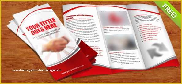 Tri Fold Brochure Template Psd Free Download Of 32 Best Free Brochure Templates