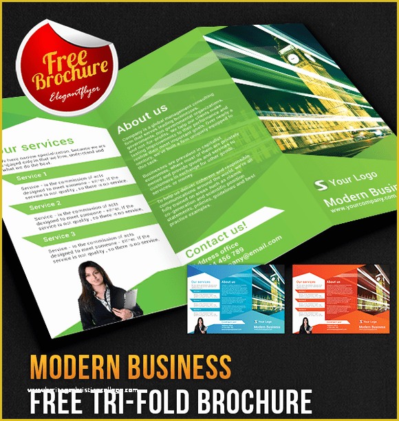 Tri Fold Brochure Template Psd Free Download Of 65 Print Ready Brochure Templates Free Psd Indesign &amp; Ai