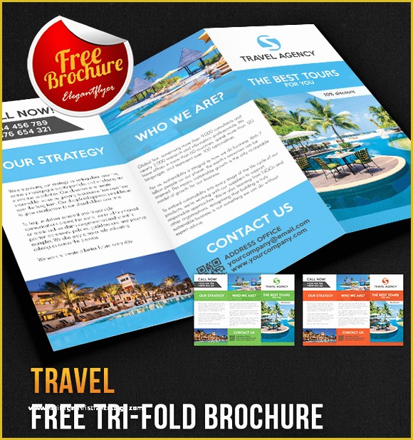 Tri Fold Brochure Template Psd Free Download Of 65 Print Ready Brochure Templates Free Psd Indesign & Ai