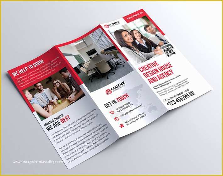 Tri Fold Brochure Template Psd Free Download Of Creative Tri Fold Brochure Template Free Download Psd