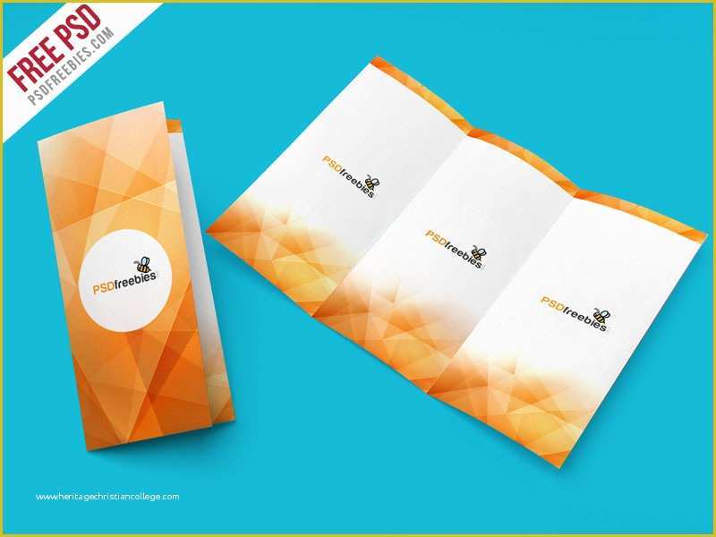 Tri Fold Brochure Template Psd Free Download Of Free Psd Tri Fold Brochure Mockup Psd Template by Psd
