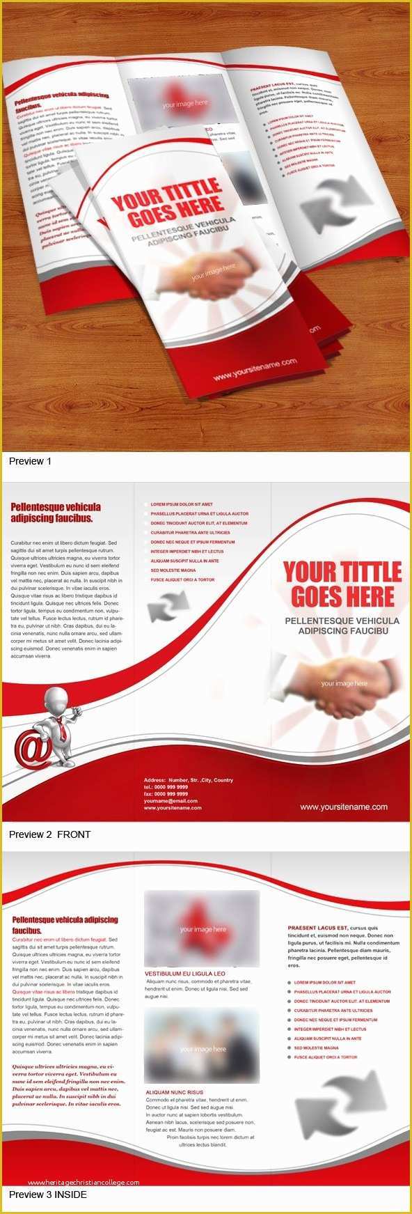 Tri Fold Brochure Template Psd Free Download Of Tri Fold Brochure Psd Template Free Psd Files